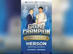 Herson Rasyha Wijaya Siswa Majene Wakili Indonesia di Ajang Aritmatika Dunia Panama