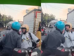 Pengendara Motor Hadang Ambulans Bawa Balita Kejang di Depok