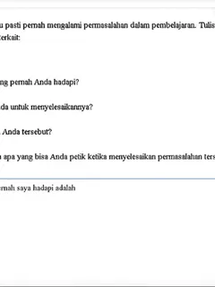 contoh assignment refleksi