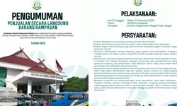 Kejari Kabupaten Bogor Umumkan Penjualan Langsung Barang Rampasan 2026, Ini Jadwal dan Syaratnya
