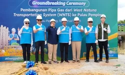 Groundbreaking Pipa Gas WNTS–Pulau Pemping Resmi Dimulai, Gas Natuna Segera Kembali untuk Energi Nasional
