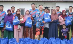 Jumat Berkah, Lapas Cibinong Tebar Kepedulian Sosial di Pesantren Riyadhul Jannah Sukamakmur