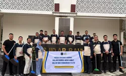 Sambut Ramadan, Lapas Khusus Kelas IIB Sentul Gelar Bakti Sosial Bersihkan Masjid Ar-Rahmah