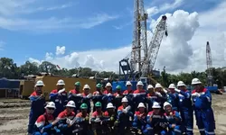 Sumur SLW-E006 Salawati Bumi Papua Produksi 350 BOPD