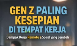 Gen Z Jadi Generasi Paling Kesepian di Dunia Kerja, Survei Ungkap Dampak Kerja Remote