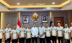 Kalapas Cibinong Terima Penghargaan dari Polri atas Sinergi Ungkap Kasus Narkoba