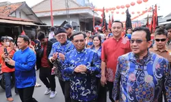 Cap Go Meh 2577 di Vihara Hok Lay Kiong, Herman Khaeron: Bekasi Contoh Nyata Toleransi Indonesia