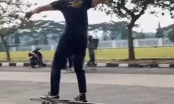 Ngabuburide Skateboarding di Pakansari, KORMI Kabupaten Bogor Fasilitasi Pegiat Olahraga Ekstrem