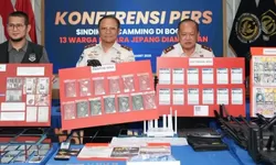 Menyamar Jadi Polisi Jepang, 13 WNA Ditangkap Imigrasi di Bogor