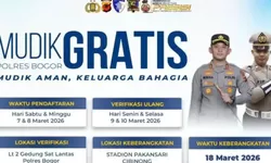 Satlantas Polres Bogor Buka Program Mudik Gratis 2026, Berangkat dari Pakansari 18 Maret
