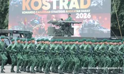 Bupati Bogor Rudy Susmanto Hadiri Upacara dan Buka Puasa Bersama Peringatan HUT Kostrad ke-65 di Cilodong