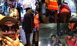 Penabrak Sempat Kabur, Kecelakaan Mobil dan Dua Motor di Pangkalan Ojek Cijambe Ujung Berung Lukai Dua Orang