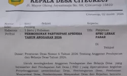 Polemik Surat ke Perusahaan, Inspektorat Minta Pemdes Citeureup Tarik Permohonan Partisipasi APBDesa