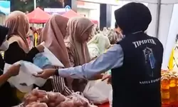 Polres Bogor Gelar Gerakan Pangan Murah di Pakansari, Warga Antre Beli Sembako Murah