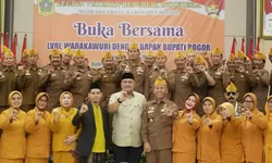 Bupati Bogor Rudy Susmanto Buka Puasa Bersama LVRI, Tegaskan Komitmen Hormati Jasa Veteran