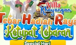 PERTAMA DI INDONESIA! Villa Khayangan Bogor Gelar Event THR Ketupat Lebaran, Pengunjung Berkesempatan Dapat Uang Tunai
