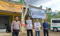 Polsek Sukamakmur Gandeng Dinas Kesehatan, Layani Pelancong Saat Libur Lebaran