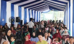 Lapas Cibinong Dipadati Pengunjung di Hari Kedua Idul Fitri 1447 H