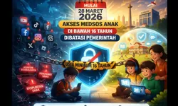 Mulai 28 Maret 2026, Akses Medsos Anak di Bawah 16 Tahun Dibatasi Pemerintah