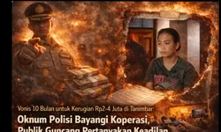 Vonis 10 Bulan untuk Kerugian Rp2-4 Juta di Tanimbar: Oknum Polisi Bayangi Koperasi, Publik Guncang Pertanyakan Keadilan