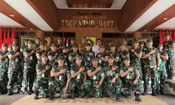 Bupati Bogor Rudy Susmanto Terima Perwira Seskoad, Perkuat Sinergi TNI-Polri dalam Penanggulangan Bencana
