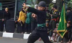 CFD Tegar Beriman Jadi Panggung Budaya, Pencak Silat dan Debus Meriahkan Warga Kabupaten Bogor