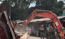 Penertiban PKL di Pasar Parung Diwarnai Ketegangan, Satpol PP Tetap Lanjutkan Penataan