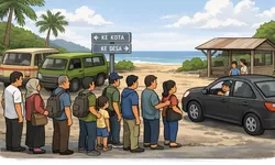 AHY Tinjau Revitalisasi Kampung Nelayan Tanjung Anom, 110 Rumah Kini Layak Huni