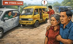 Transportasi Otemer-Saumlaki Disorot: Angkot Diduga Tak Layak, Penumpang Mengaku Dipaksa Naik Kendaraan Tertentu