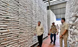 Prabowo Sidak Gudang Bulog di Magelang, Pastikan Stok Beras Aman dan Distribusi Lancar