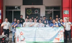 Lapas Cibinong Gelar Donor Darah, Kumpulkan 30 Kantong di Hari Bakti Pemasyarakatan ke-62