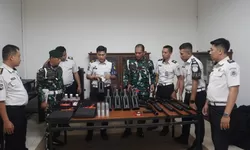 Rutan Kelas I Depok Lakukan Pengecekan Senjata, Pastikan Keamanan dan Kesiapan Operasional