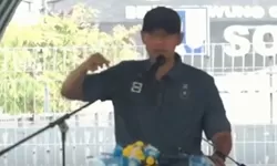 AHY Tegur Kepala Balai Ciliwung Saat Pidato di Acara Bakti Sungai Nusantara