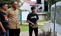 Sekda Kabupaten Bogor Apresiasi Pameran Foto Jurnalistik APFI 2026 di Taman Siliwangi