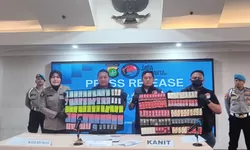 Polres Metro Jakarta Utara Bongkar Pabrik Vape Narkoba, 842 Cartridge Siap Edar Disita