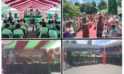 Pangdam XV/Pattimura Tiba di Saumlaki, Tekankan Disiplin dan Kesiapan Prajurit di Wilayah Perbatasan