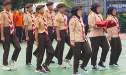 Rutan Depok Gelar Upacara Hari Kebangkitan Nasional Ke-118, Warga Binaan Jadi Paskibra