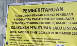 Kecamatan Klapanunggal Sosialisasikan Pengalihan Arus Selama Pembongkaran Jembatan Wika
