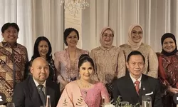 Dina Lorenza Bagikan Momen Bahagia Pernikahan Putra Teuku Riefky Harsya
