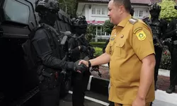 Kopassus Unjuk Kesiapsiagaan di Bogor, Rudy Susmanto Beri Dukungan