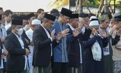 AHY Salat Iduladha di Jaksel, Ajak Perkuat Solidaritas Kemanusiaan