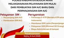 Pelayanan SIM Hadir di Kecamatan Jonggol dalam Rangka Hari Jadi Bogor ke-544