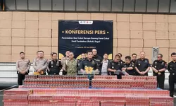 Bea Cukai Bongkar Jaringan Rokok Ilegal Lintas Daerah, Hampir 9 Juta Batang Disita, Negara Selamatkan Rp8,66 Miliar
