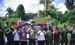 Kodim 1710/Mimika Mulai Bangun Enam Jembatan Garuda di Tiga Distrik, Tingkatkan Akses dan Kesejahteraan Warga