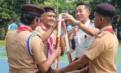 Warga Binaan Lapas Cibinong Ikuti Latihan Kepramukaan, Perkuat Disiplin dan Jiwa Kepemimpinan