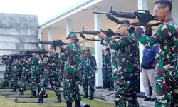 Asah Kemampuan Tempur, Lanud Sjamsudin Noor Gelar Latihan Menembak Berkala Triwulan II 2026