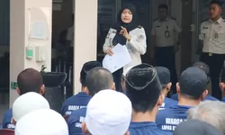 Tes Urine 102 Warga Binaan Lapas Cibinong, Seluruhnya Negatif Narkoba