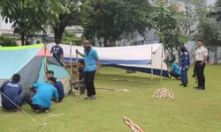 Lapas Cibinong Gandeng Pramuka Kabupaten Bogor, Perkuat Karakter dan Kemandirian Warga Binaan