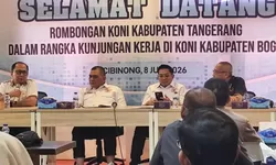 KONI Kabupaten Bogor Jadi Rujukan Pembinaan Atlet, Tangerang Ajak Sparing Partner