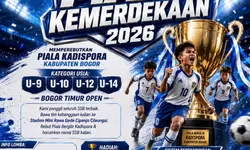 HUT RI ke-81, Karang Taruna Cileungsi Gelar Turnamen Sepak Bola Usia Dini